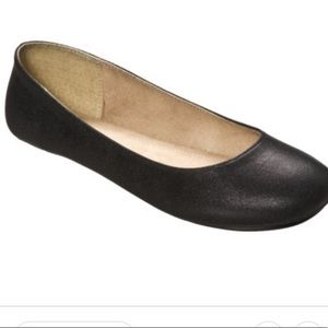 Black Slip On Flats